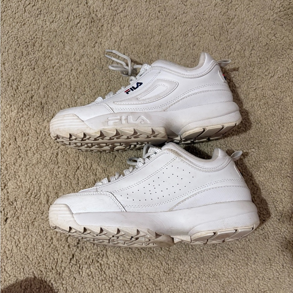 Fila All-White Sneakers